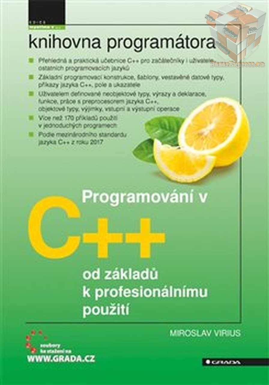 Kniha  Programování v C++ MIROSLAV VIRIUS