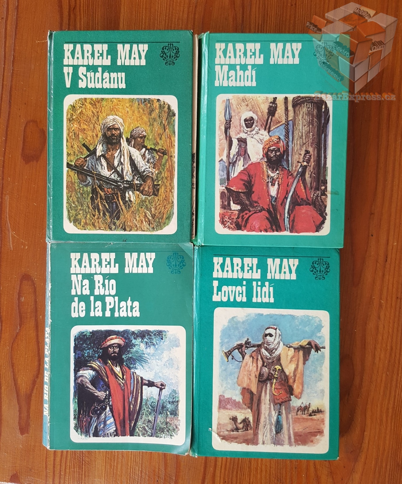 4 knihy Karl May