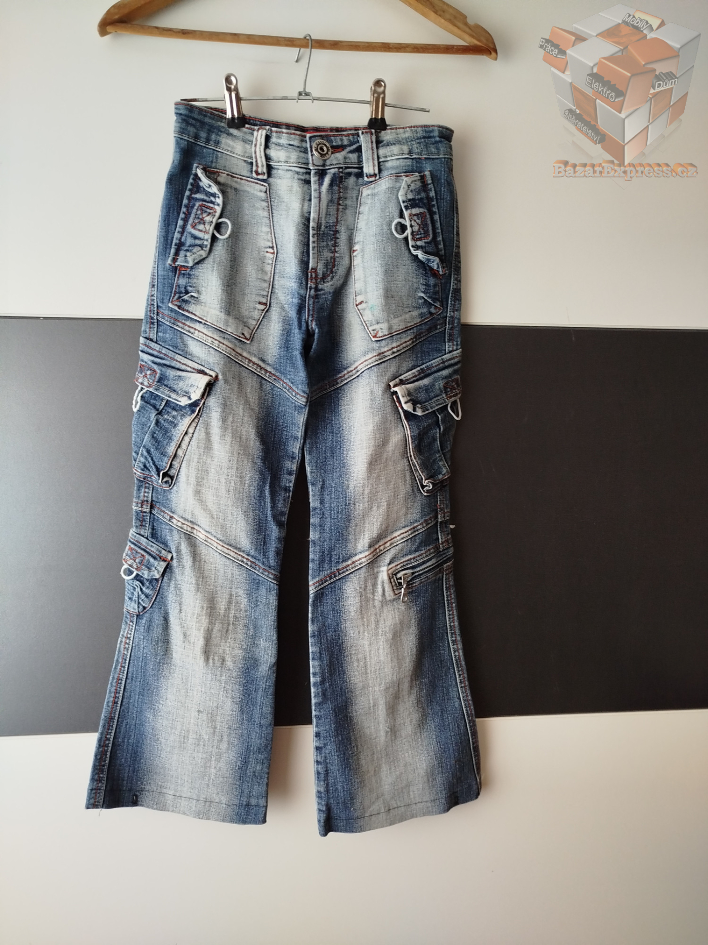 Džíny zn. mk jeans vel.140