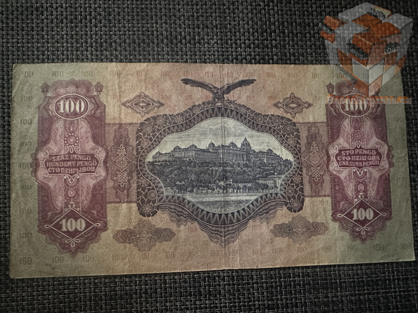 Maďarsko 100 pengo 1930-originál.