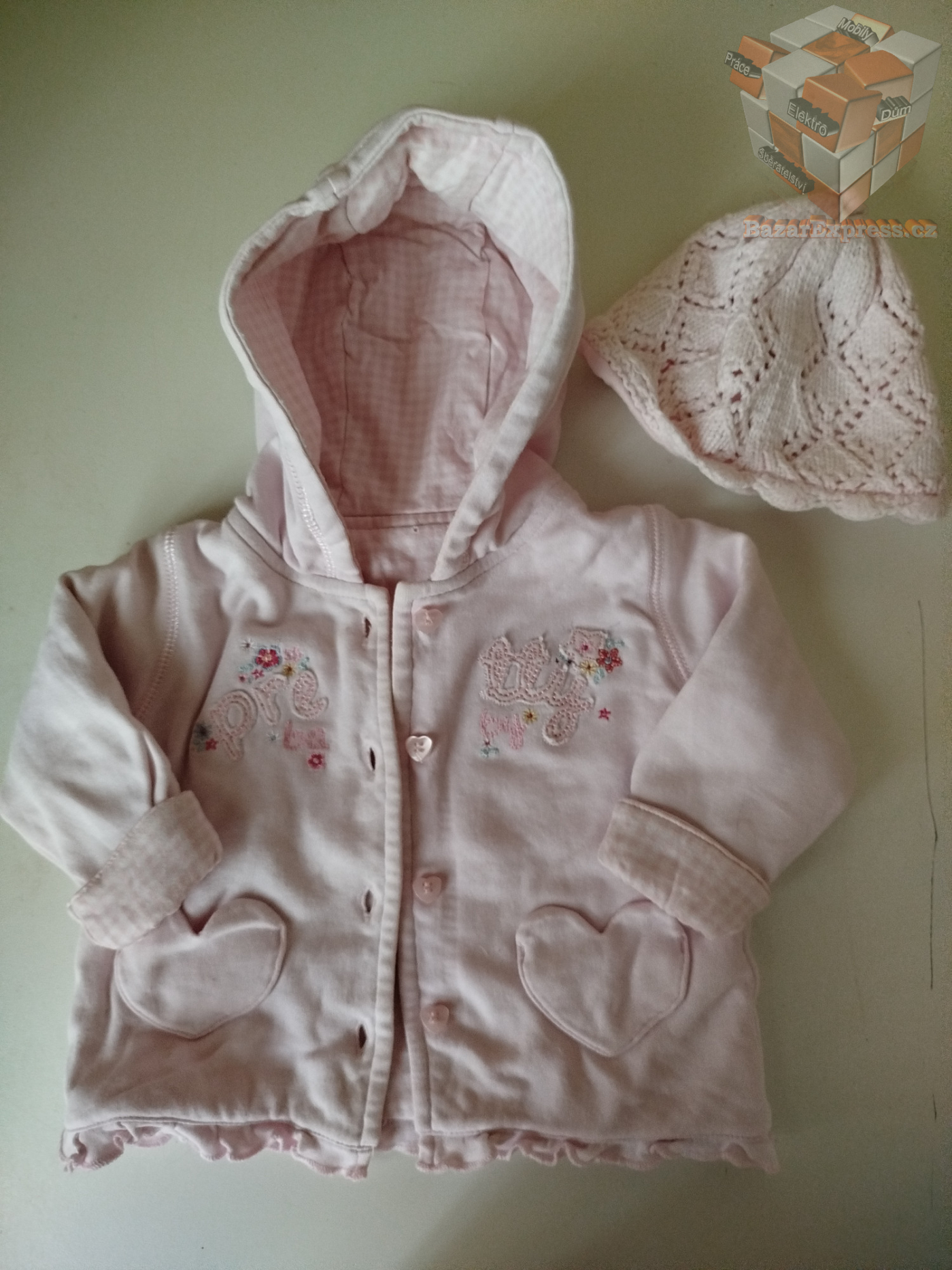 Zateplená mikina vel.50-56