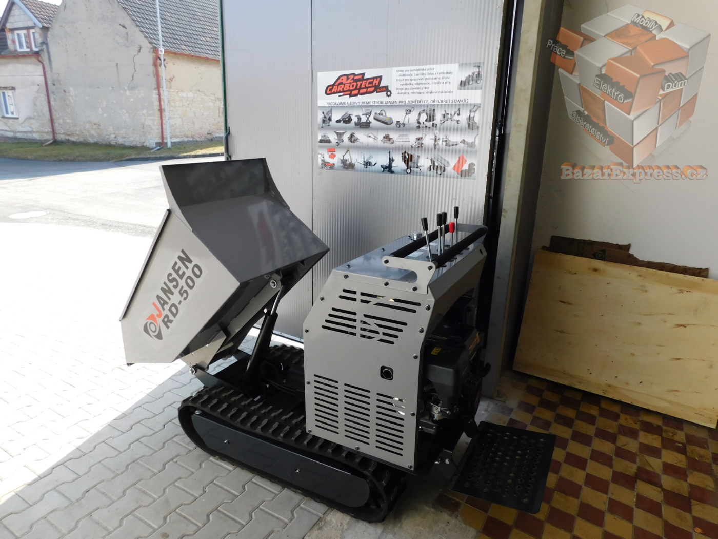  Jansen RD-500 Pásový minidamper