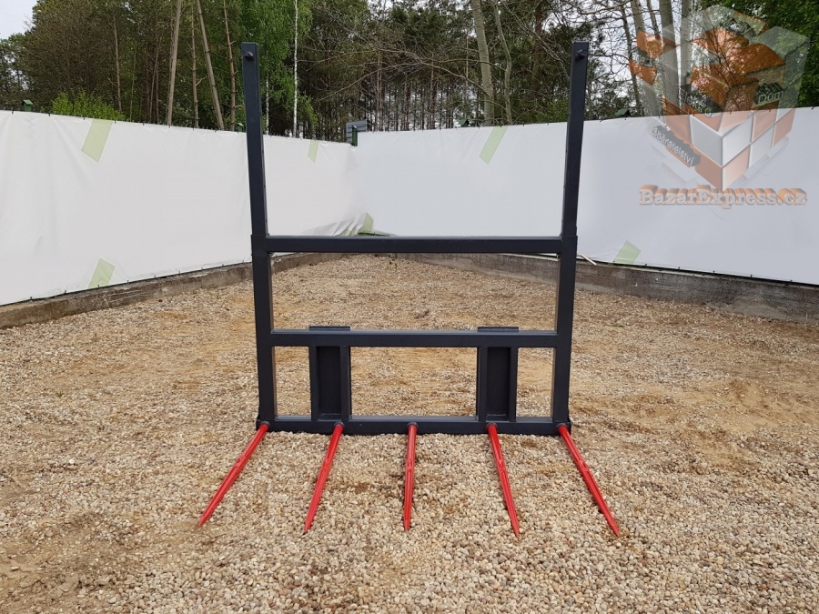 NAPICHOVACÍ VIDLE NA HRANATÉ BALÍKY /TELESKOPICKÉ/-1