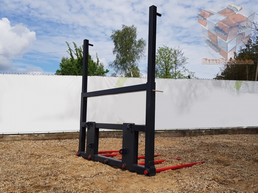 NAPICHOVACÍ VIDLE NA HRANATÉ BALÍKY /TELESKOPICKÉ/-7