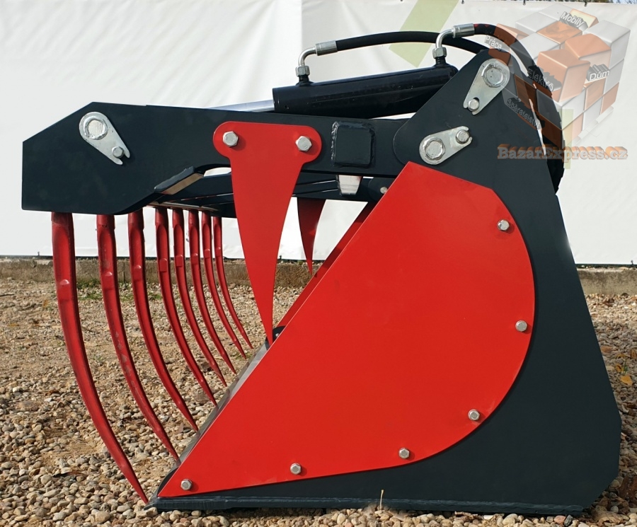 LOPATA S PŘIDRŽOVAČEM - ZUBY KOVANÉ-5