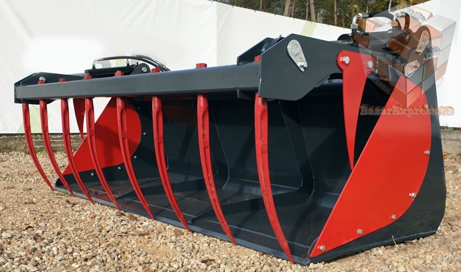 LOPATA S PŘIDRŽOVAČEM - ZUBY KOVANÉ-6