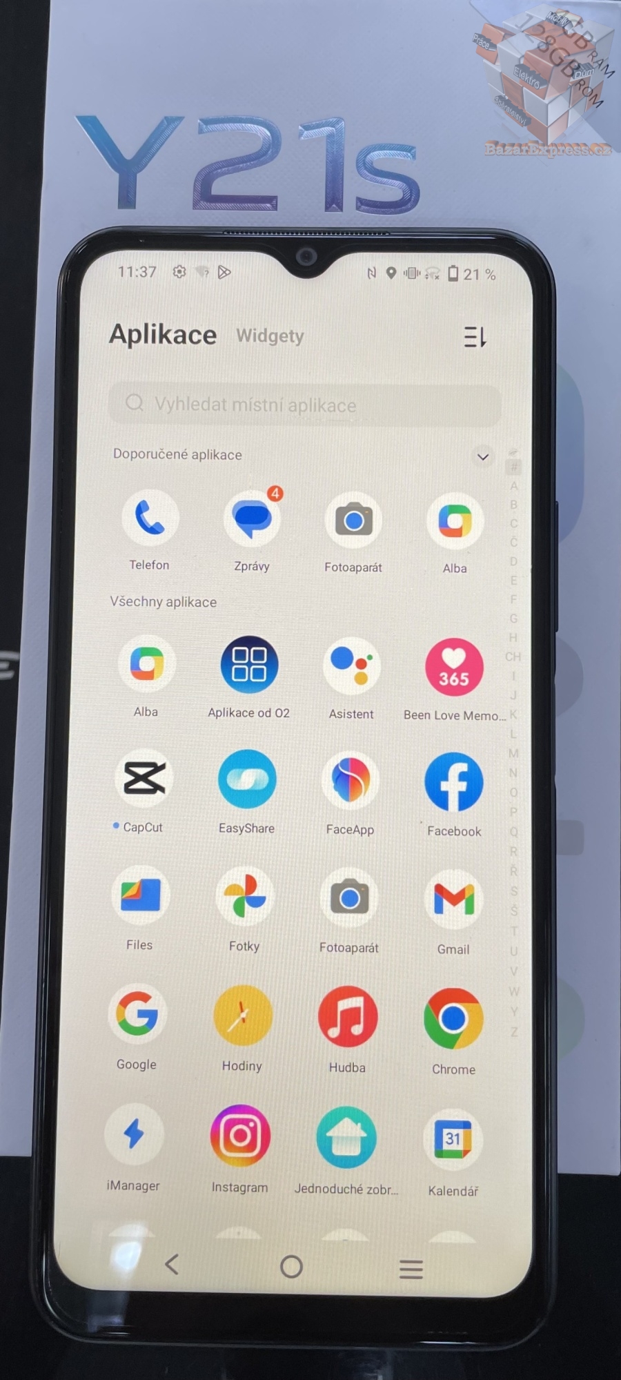 Vivo Y21s  4GB/128GB