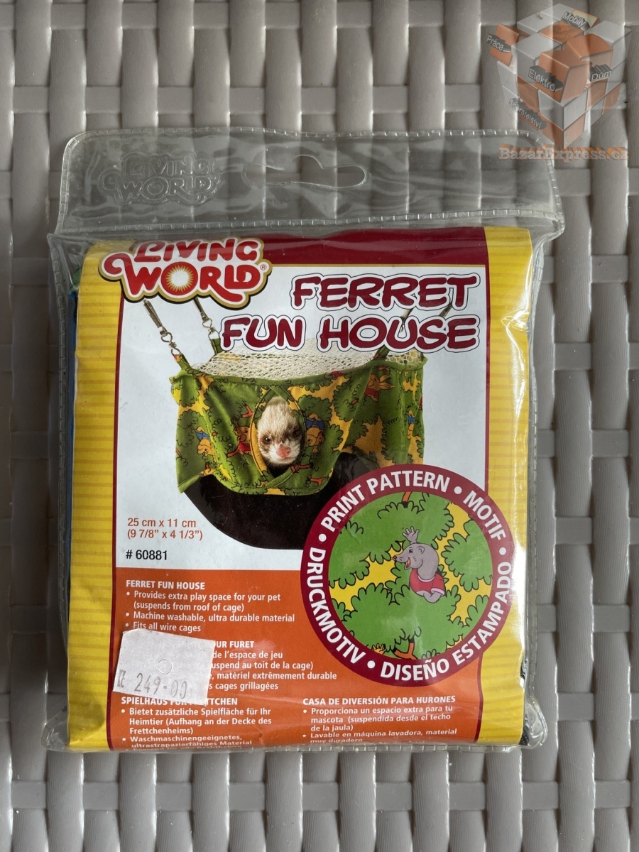 Domeček zábavný pro fretky