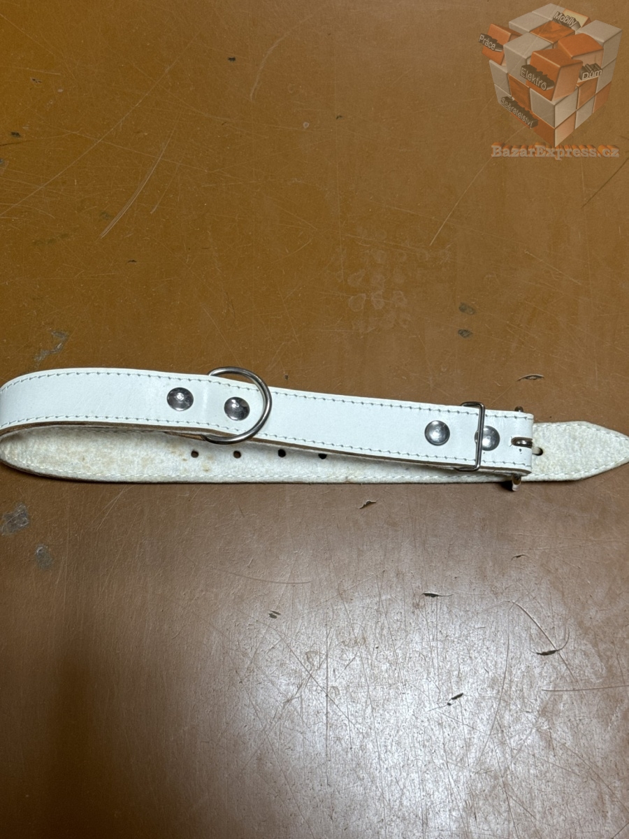 Obojek na psa kožený