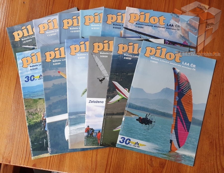 časopisy Pilot rok 2020