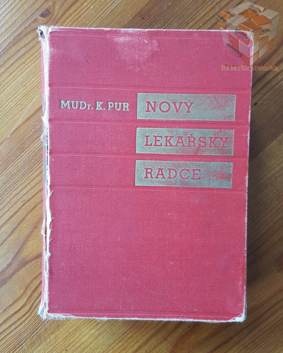 Stará lékařská kniha - Nový lékařský rádce z r.1941
