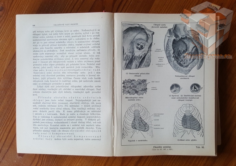 Stará lékařská kniha - Nový lékařský rádce z r.1941