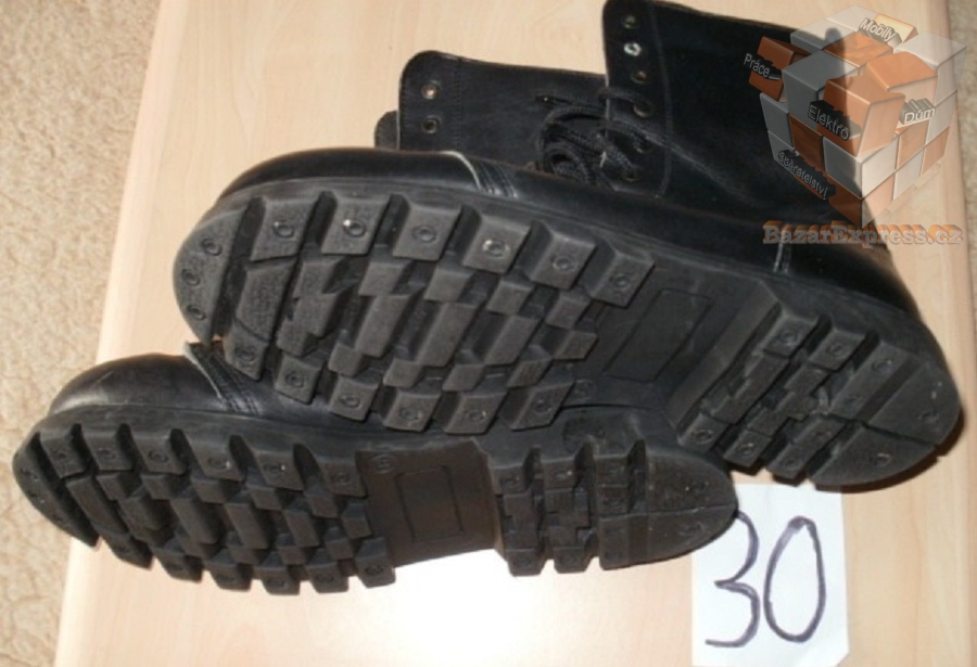 Kožené boty vel: 4