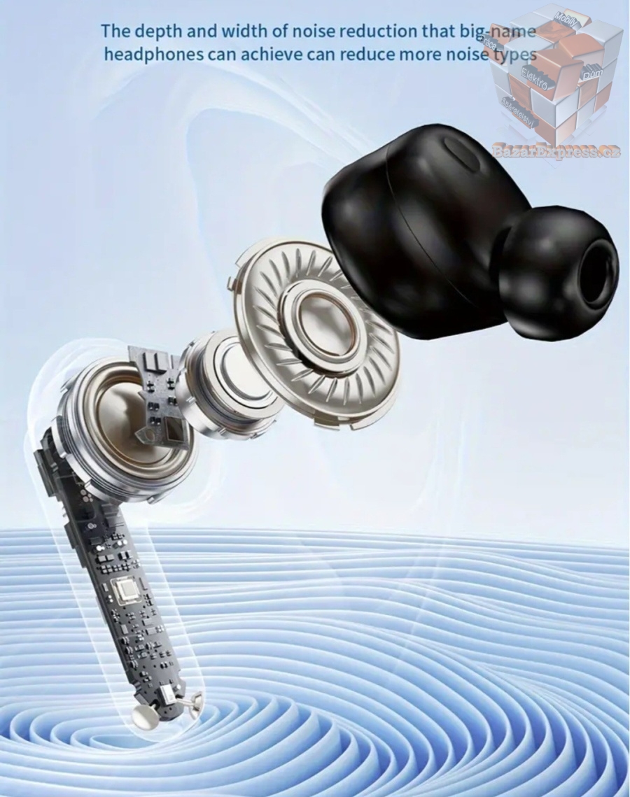 LED podsvícená bluetooth sluchátka s výdrží 4h.