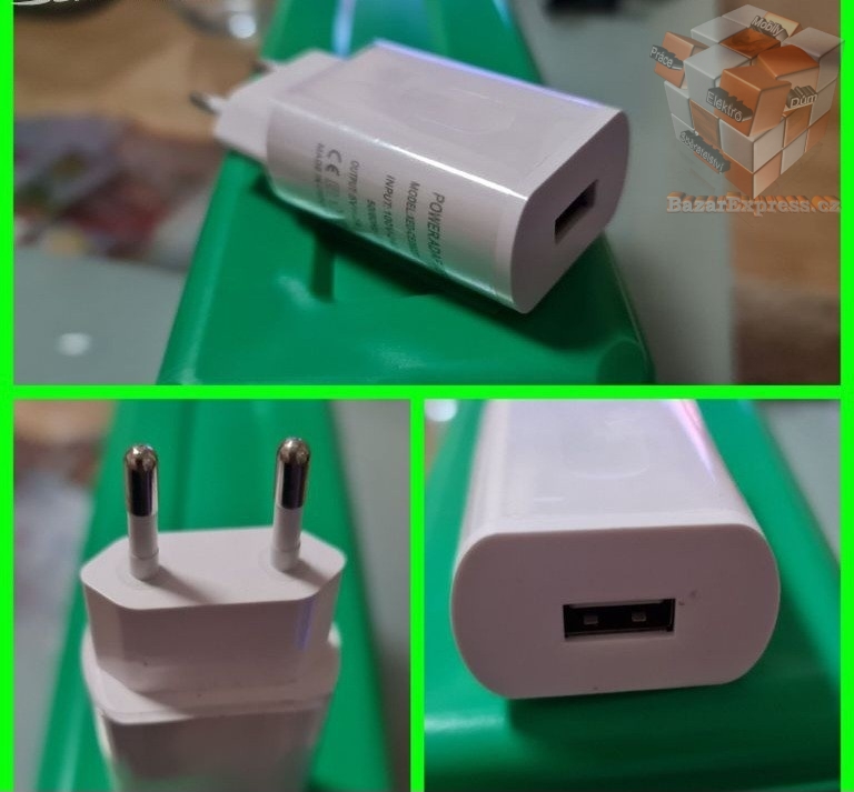 Nabíječka pro mobilní telefony s výkonem 2A-(5V)