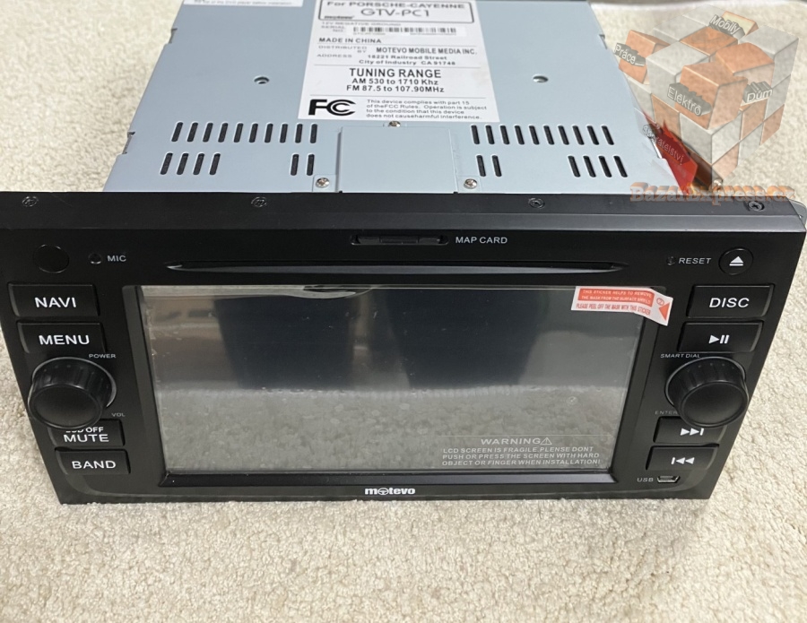 Audio systém originál Porsche Cayenne 2004-2007