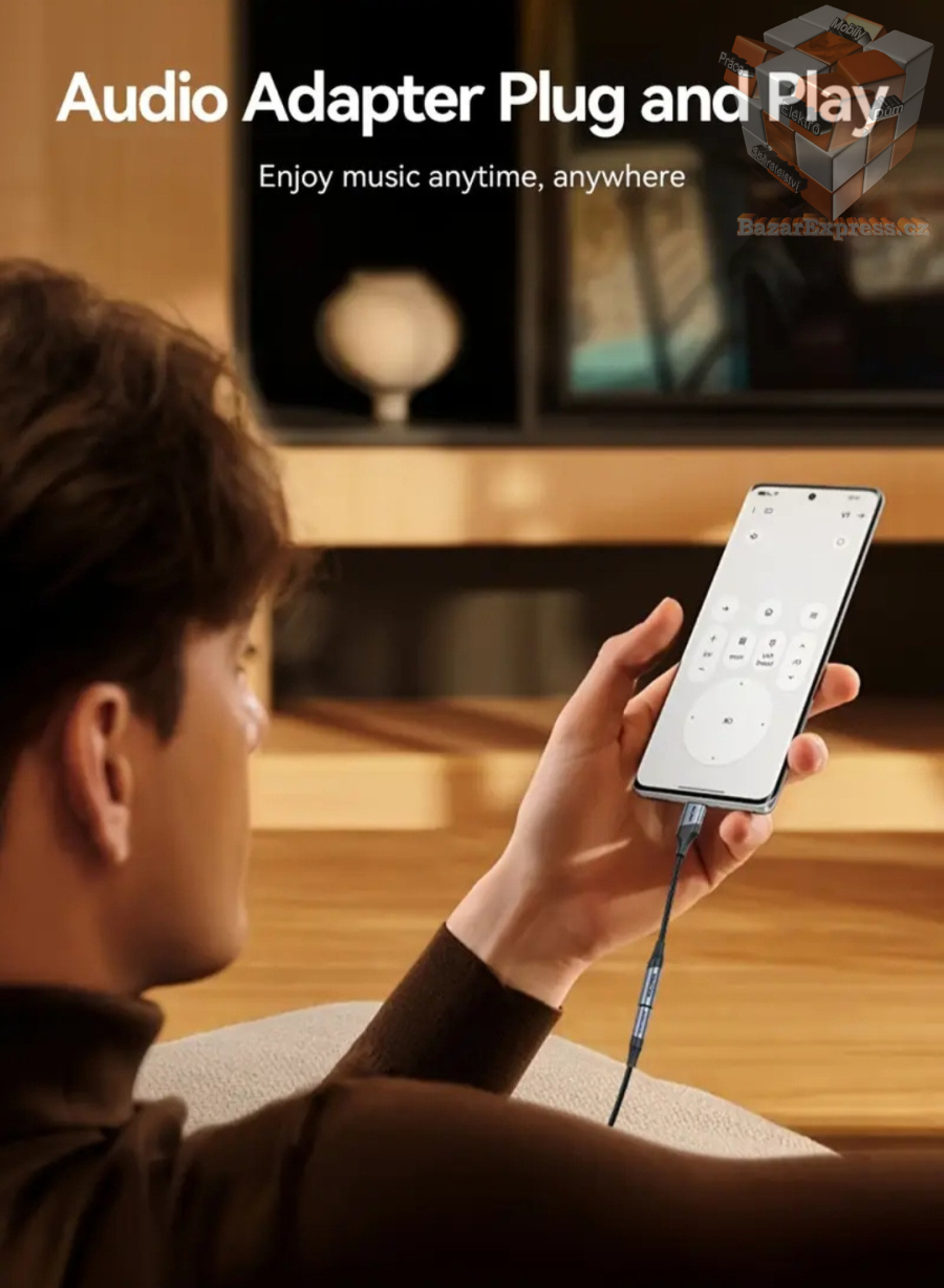Redukce pro drátová sluchátka USB-C na 3,5mm Jack