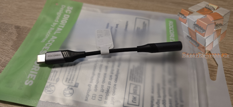 Redukce pro drátová sluchátka USB-C na 3,5mm Jack