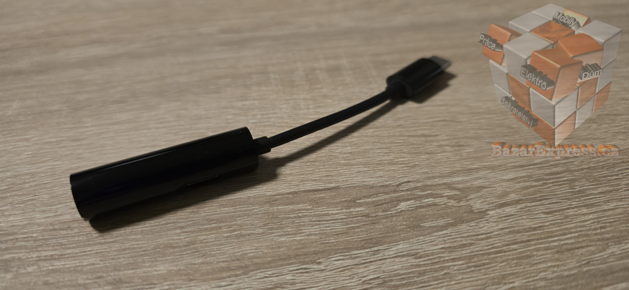 Redukce USB-C sluchátka 3,5mm Jack s nabíjením 89 Kč