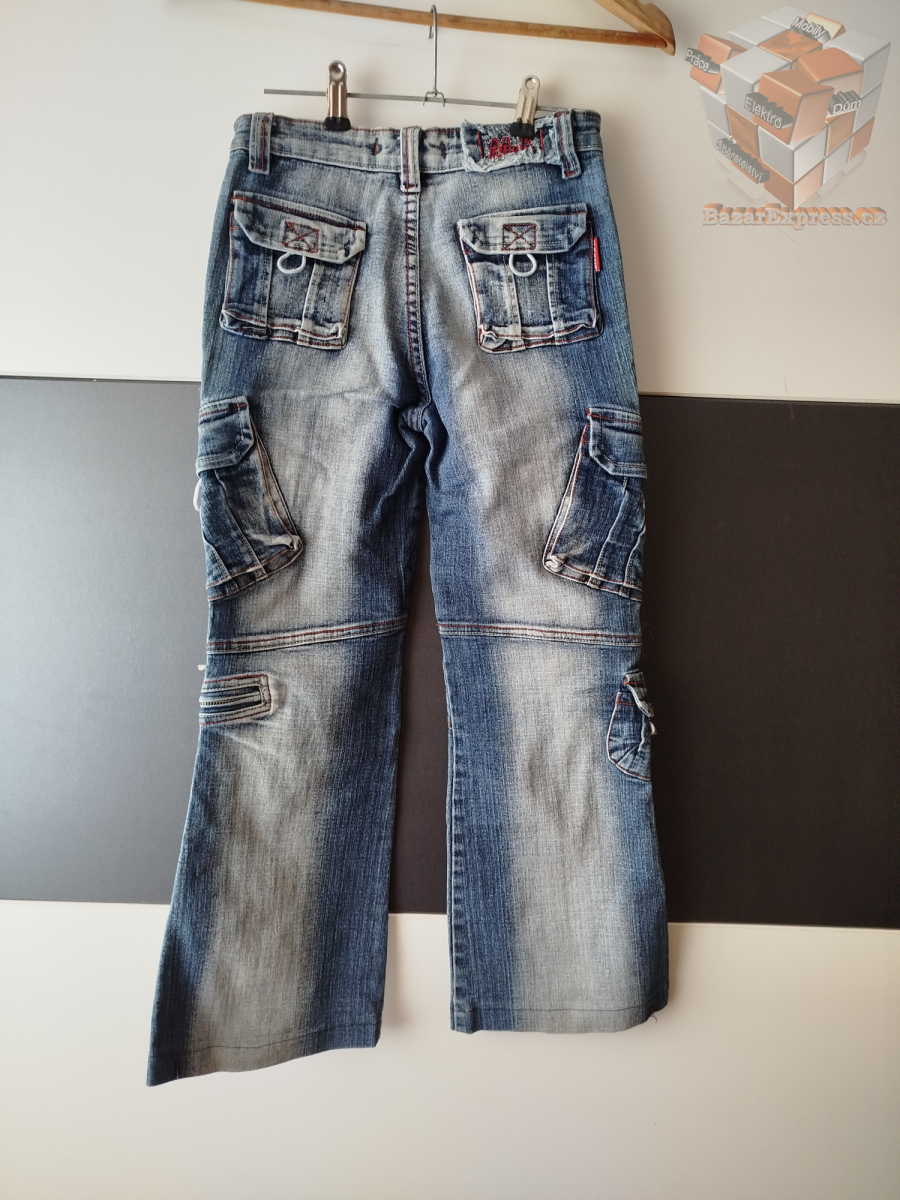 Džíny zn. mk jeans vel.140