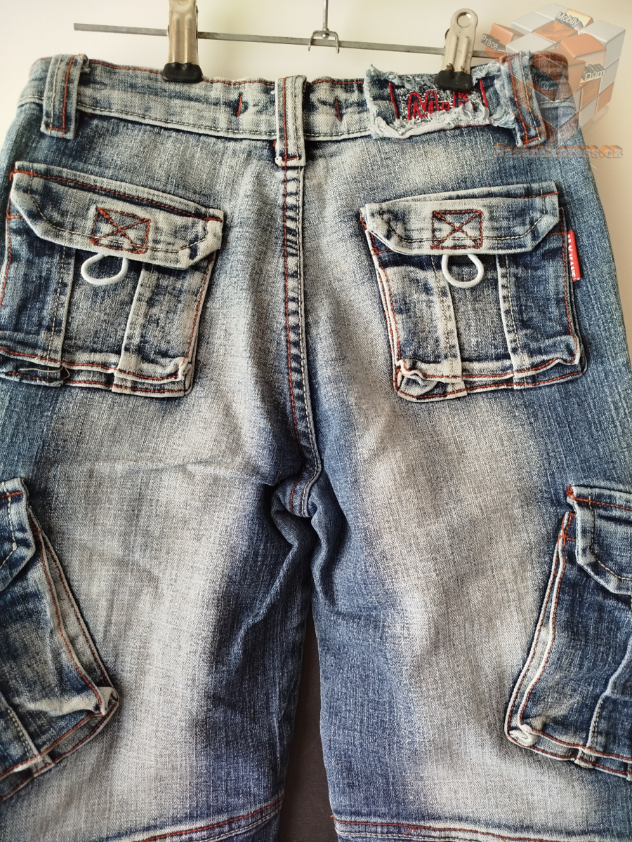 Džíny zn. mk jeans vel.140