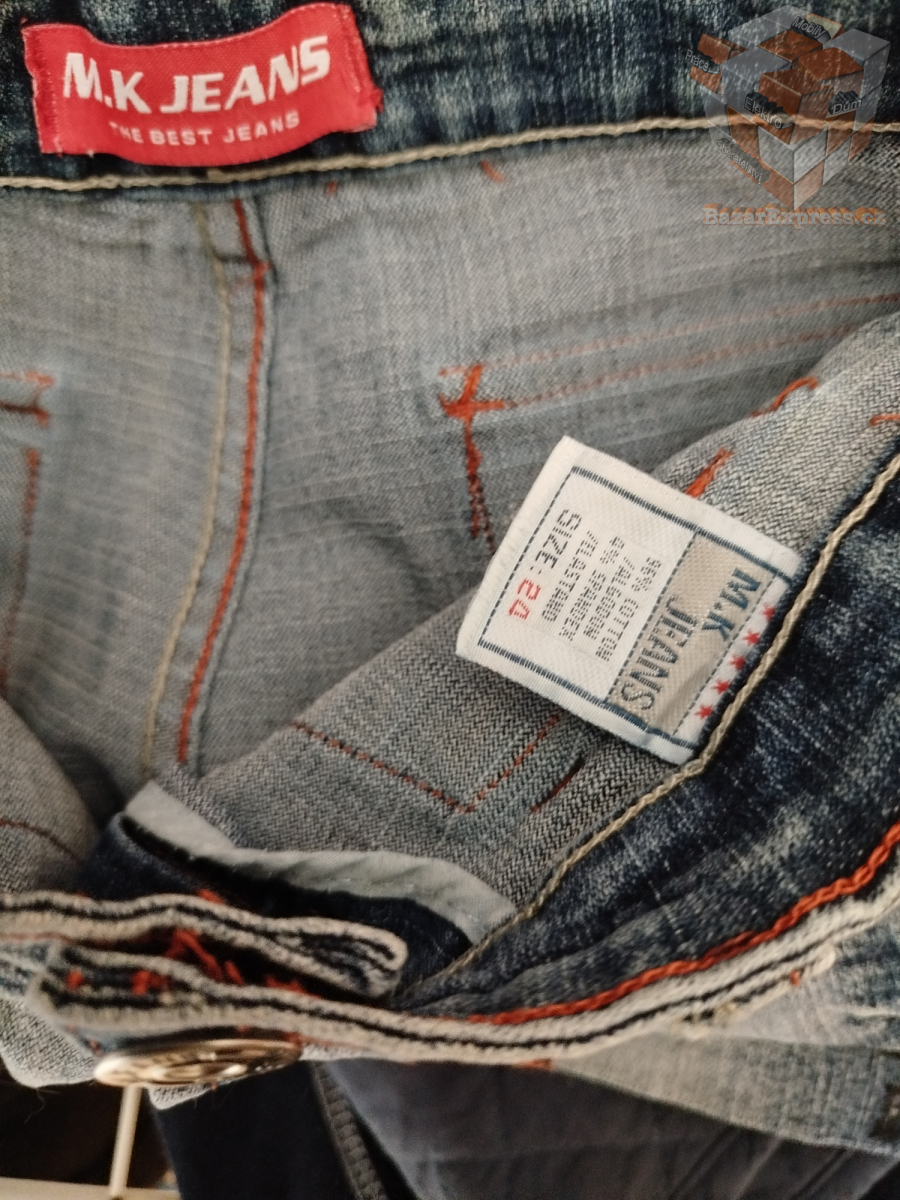 Džíny zn. mk jeans vel.140