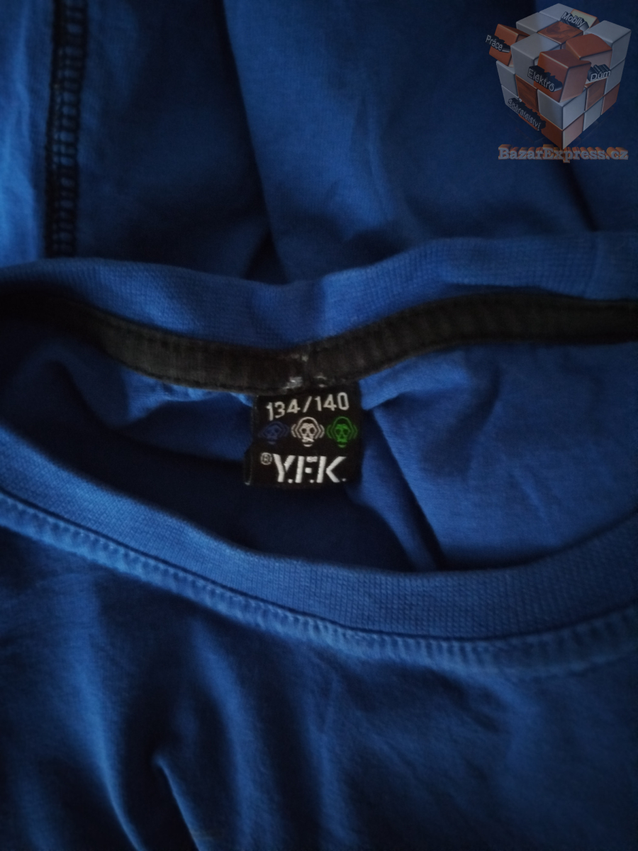 Tričko zn. YFK vel.134