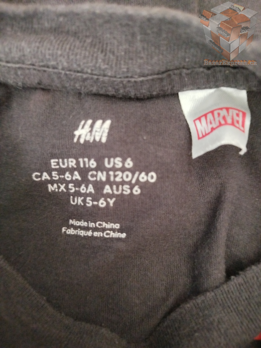 Tričko zn. H&M vel.116