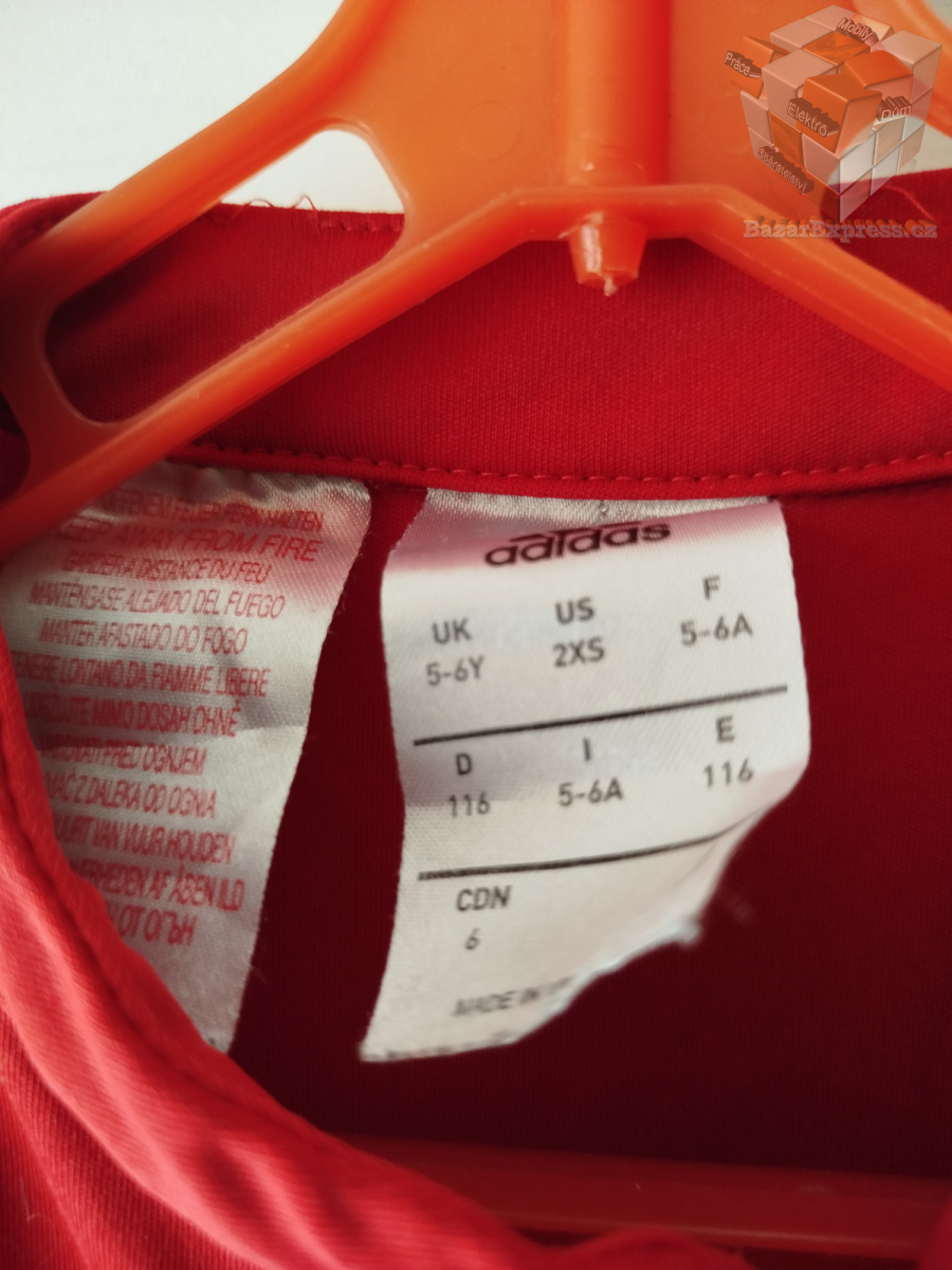 Kraťasy a tričko zn. Adidas vel.116