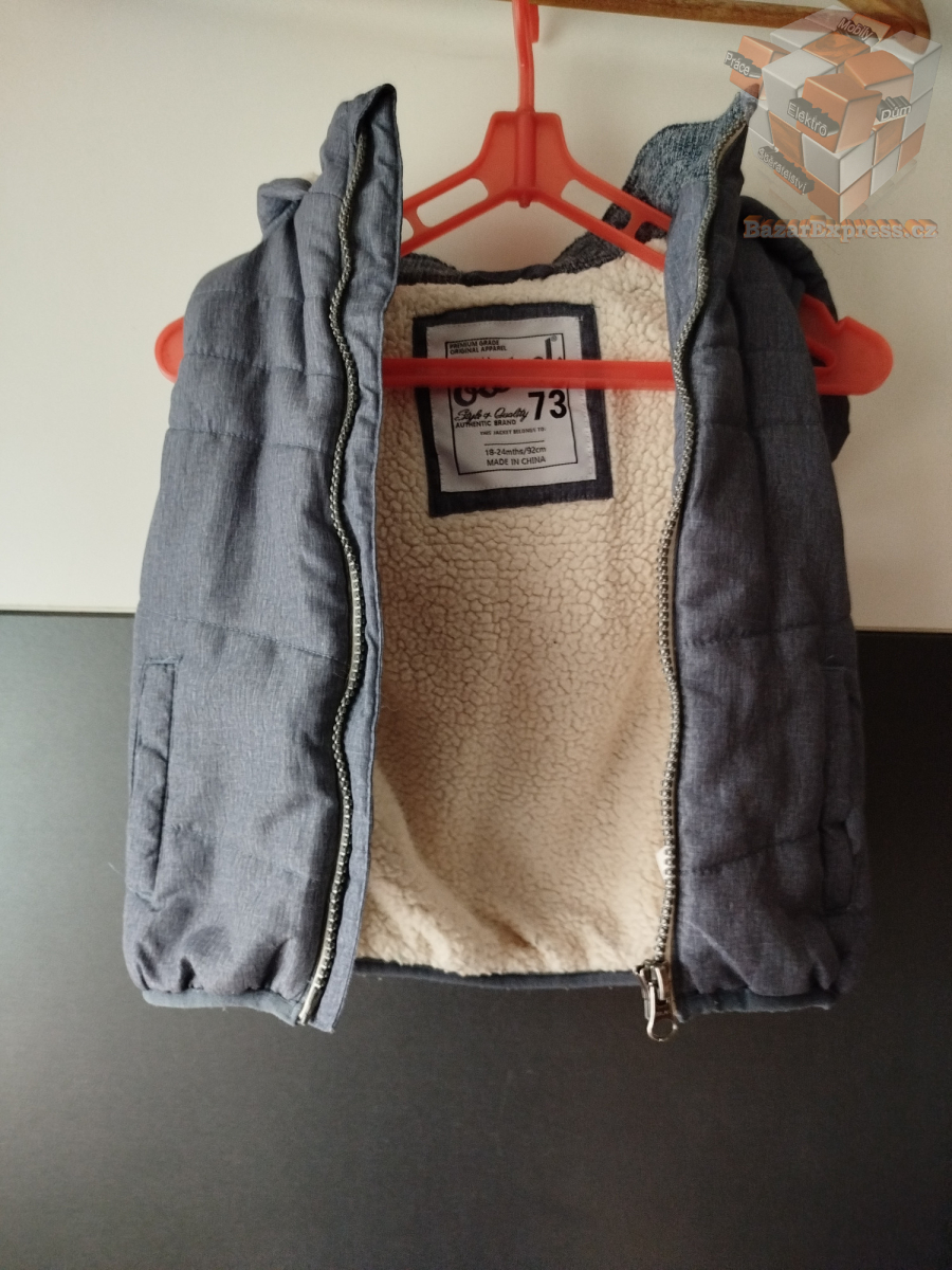 Zateplená vesta zn. Rebel vel.86