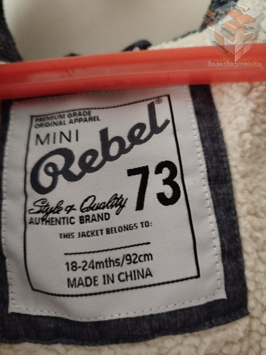 Zateplená vesta zn. Rebel vel.86