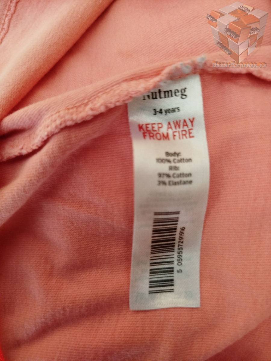 Tričko zn. Nutmeg vel.98