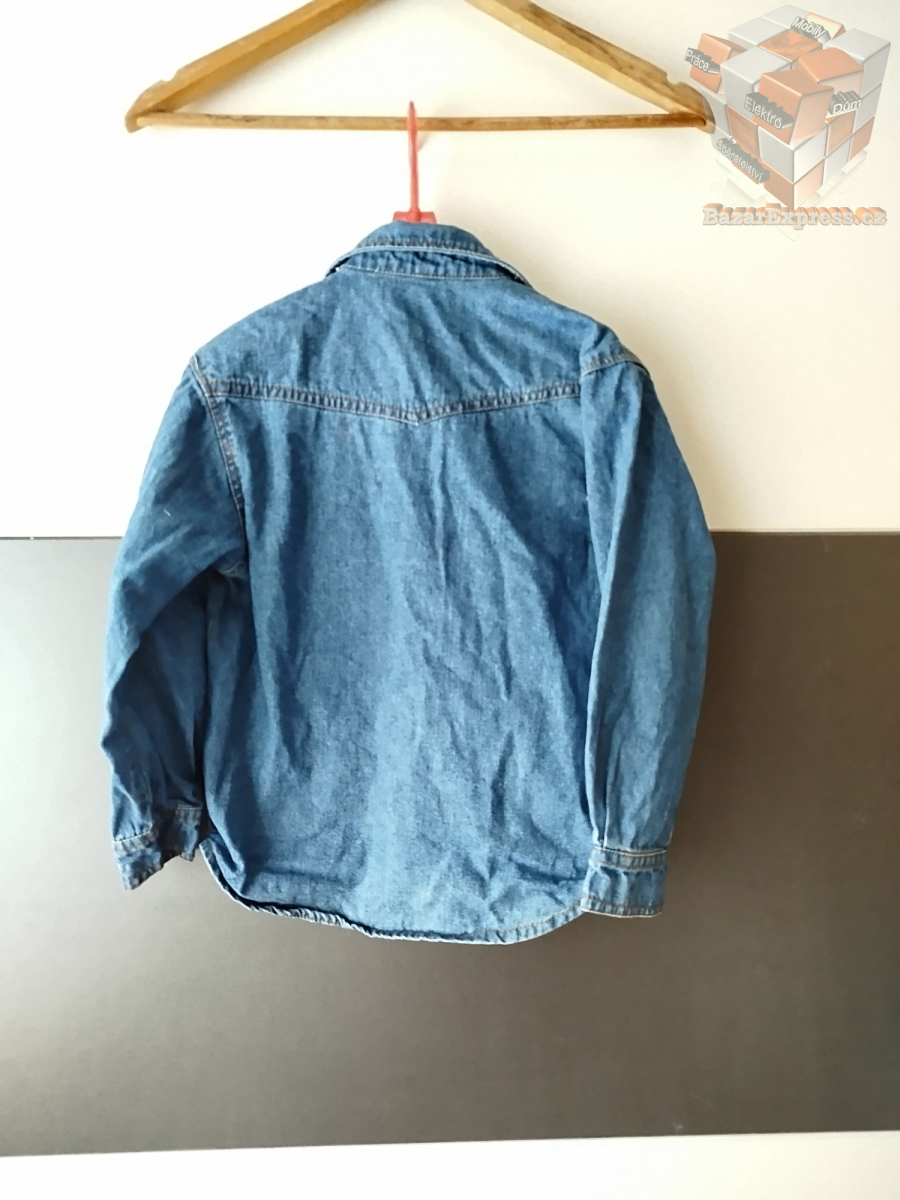 Džínová bunda zn. Lummy vel.134