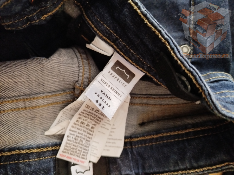 Džíny skinny zn. 883 Police vel.134