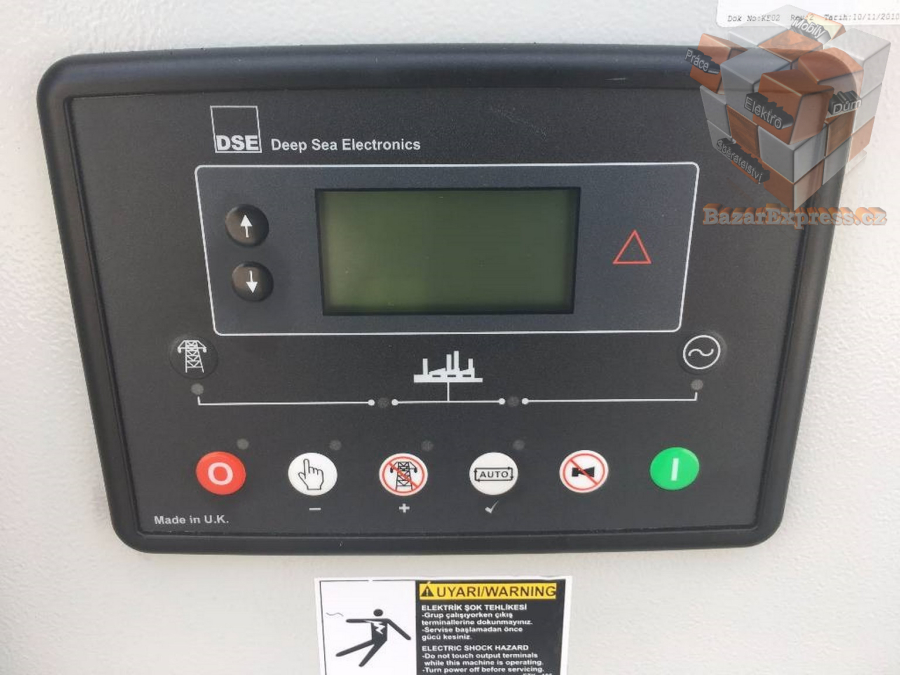 Dieselový generátor 50 KWA Perkins 1103A-33TG1