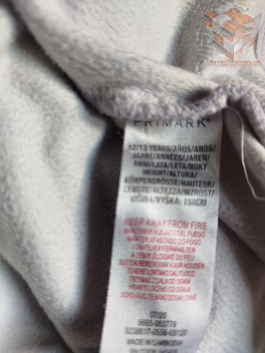 Pyžamový vršek zn. Primark vel.152