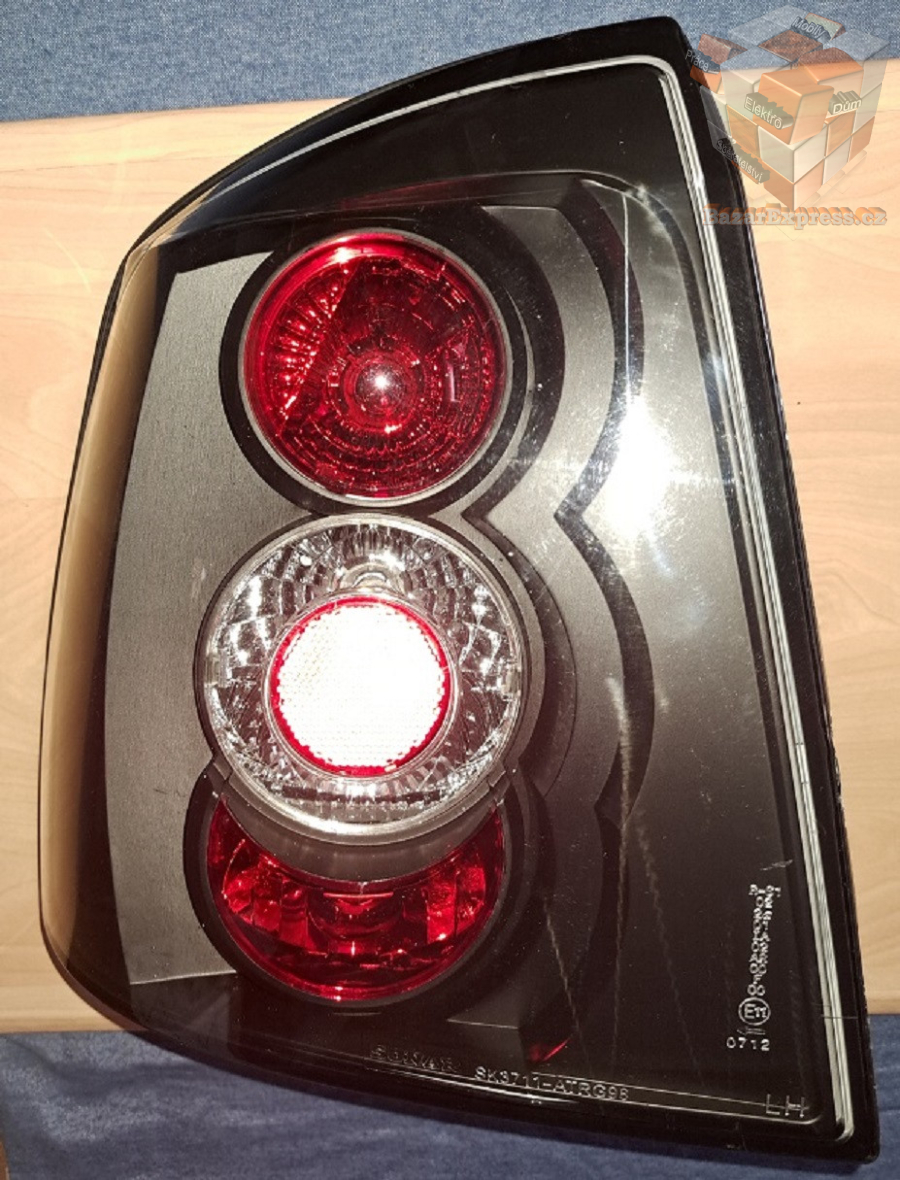 Zadní tuning světla Opel Astra G.