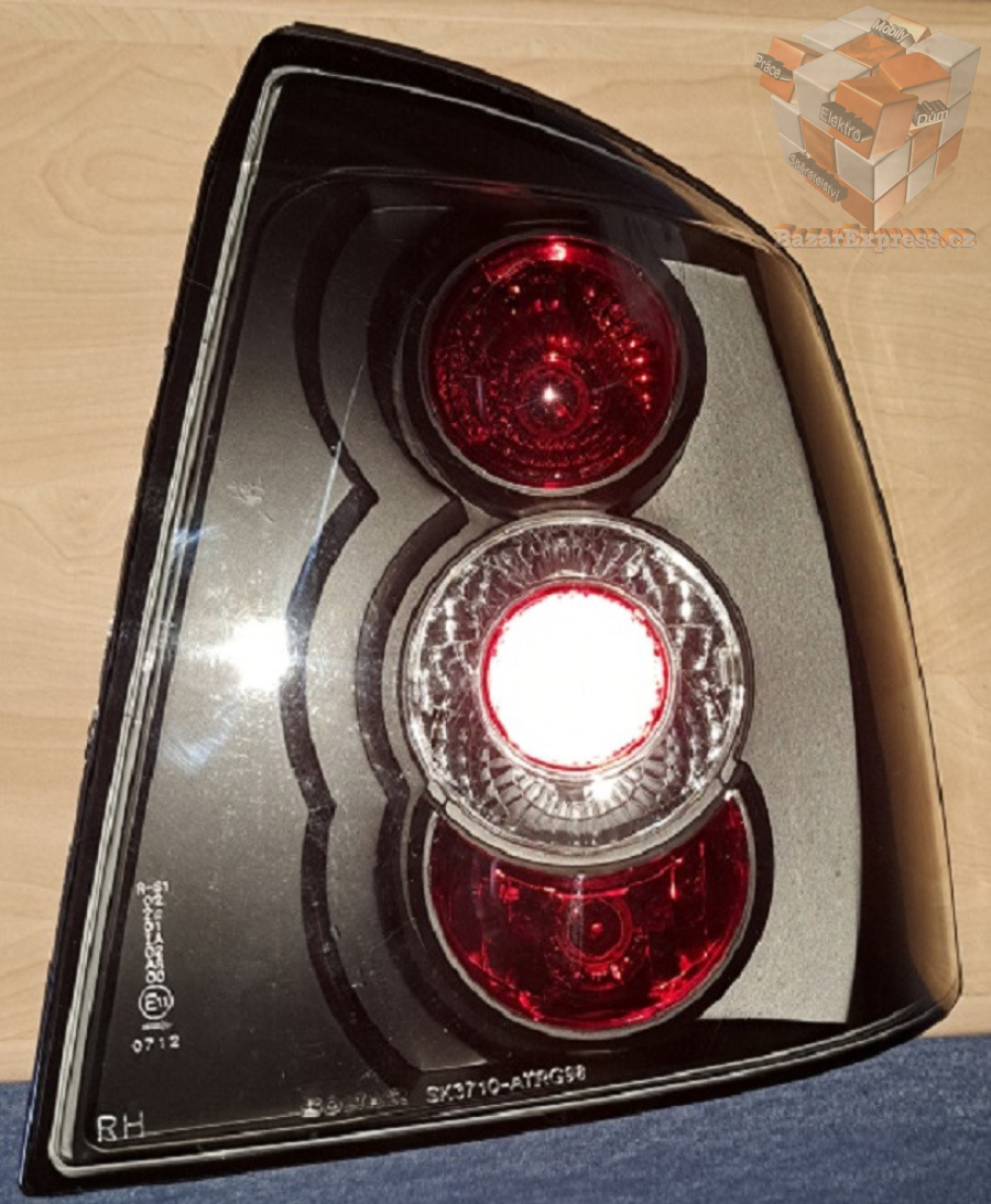 Zadní tuning světla Opel Astra G.