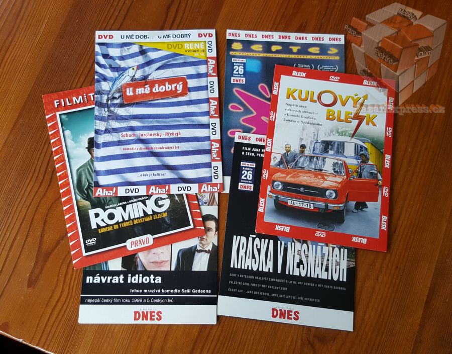6 x DVD české filmy