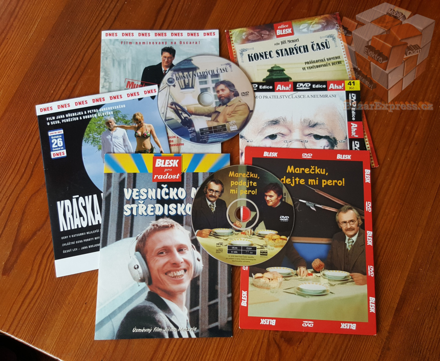 6 x DVD české filmy