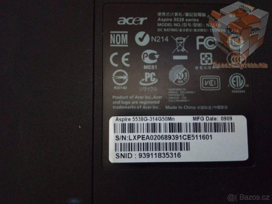 32....Acer Aspire 5538G