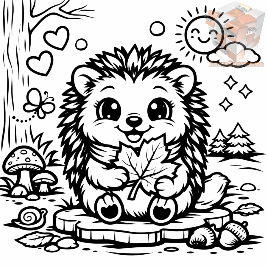 Cute Animals – Coloring Book for Kids