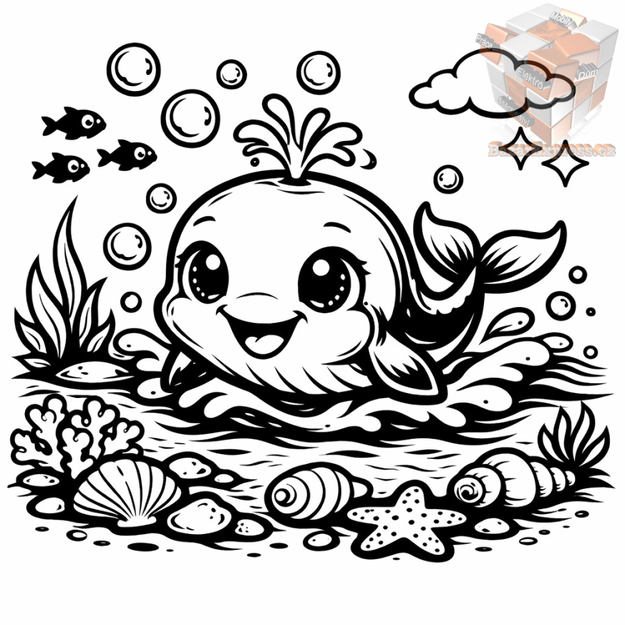 Cute Animals – Coloring Book for Kids