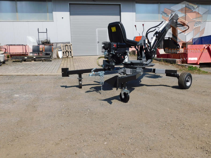 Minibagr Jansen MB-360°  benzínový kráčející bagr