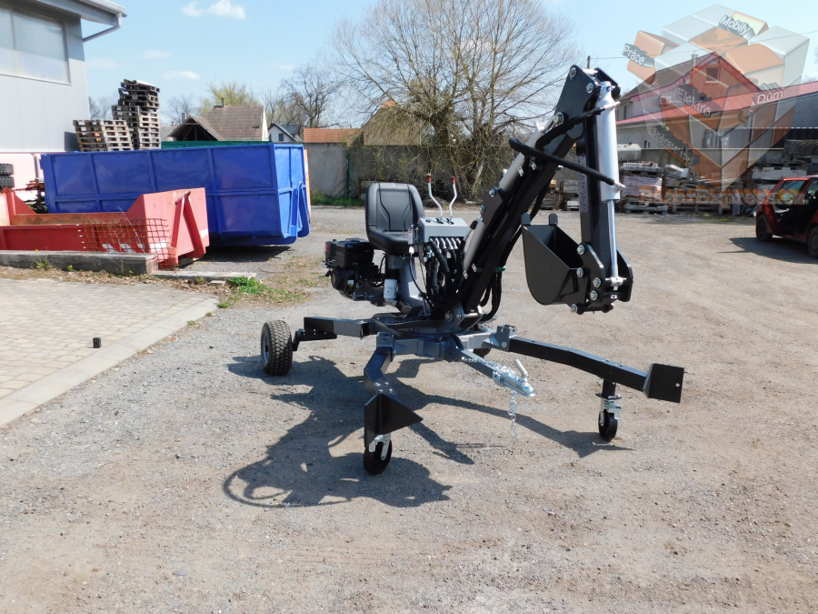 Minibagr Jansen MB-360°  benzínový kráčející bagr