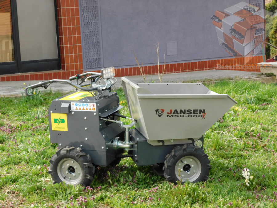 Jansen MSK-800X  kĺoubový kolový elektrický damper