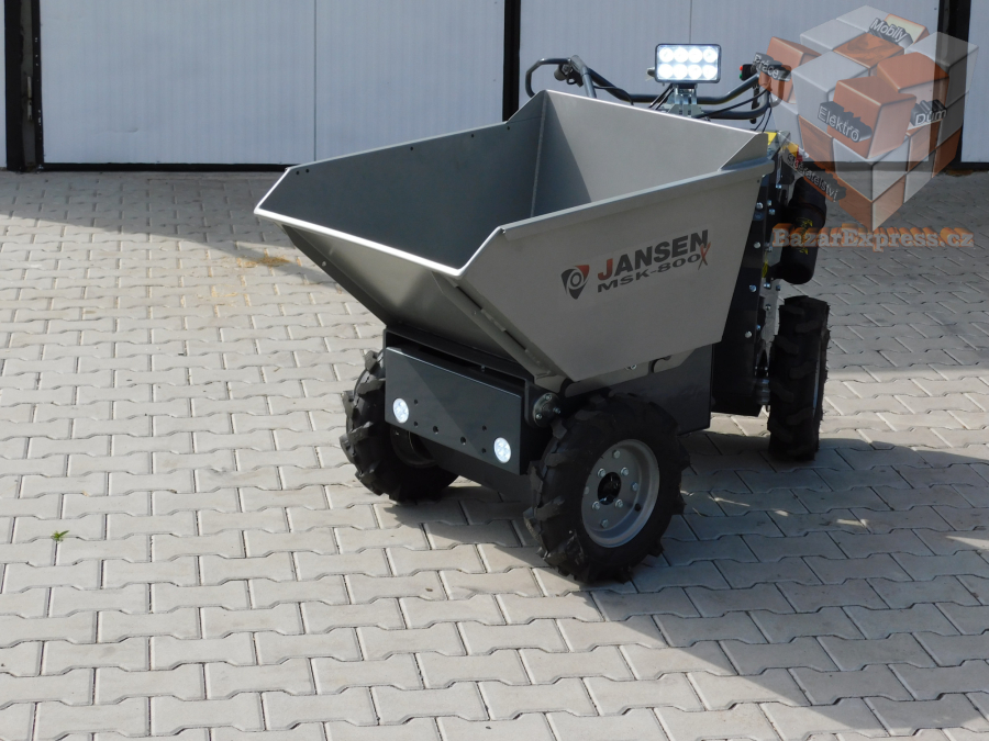 Jansen MSK-800X  kĺoubový kolový elektrický damper