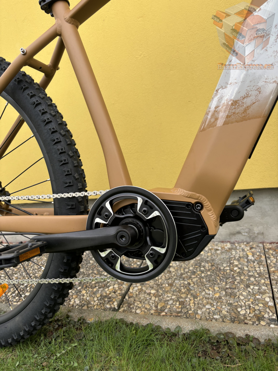 Nové horské elektrokolo – středový pohon, dojezd 120 km.