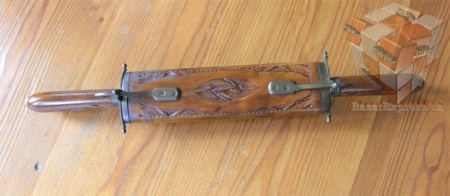 Sada nůž a vidlice s futrálem