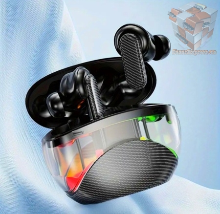 LED podsvícená bluetooth sluchátka s výdrží 4h.